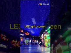 P31.25 Şeffaf LED Ağ Ekranı Sergi Salonu İşaretleri için Su geçirmez