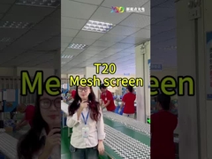 LED Mesh Ekranı Parlaklık Cam Led Ekranı IP67 İç ve Dış Çevre için
