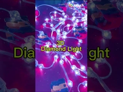 DMX Kontrolü LED Dizli Işıklar DC12V IP67 70lm Lamba Işık Akışı ile
