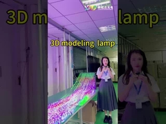 3 boyutlu LED Noel Işıkları LED Piksel Top Işıkları IP68 Dışarıdaki Parti Dekorasyonu İçin