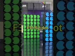 15mm 8x8 Mekanik Flip Dot Ekranı Etkileşimli Flip Billboard Perakendeci