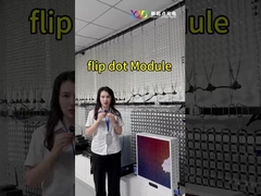 Basketbol için dokunmatik ekran Flip Dot Modülü Dc 12v Futbol için top skor tablosu